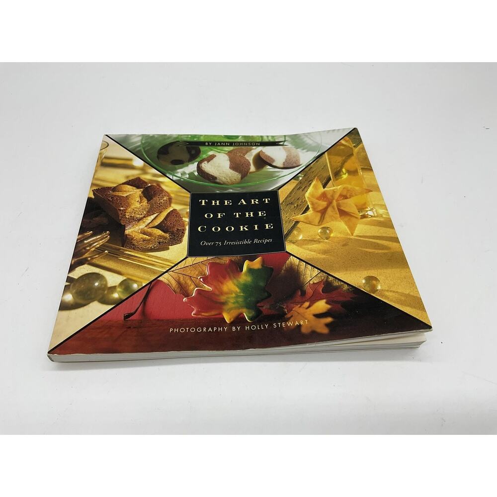 Vintage The Art Of The Cookie 75 Recipes Jann Johnson Cookbook PB Desserts
